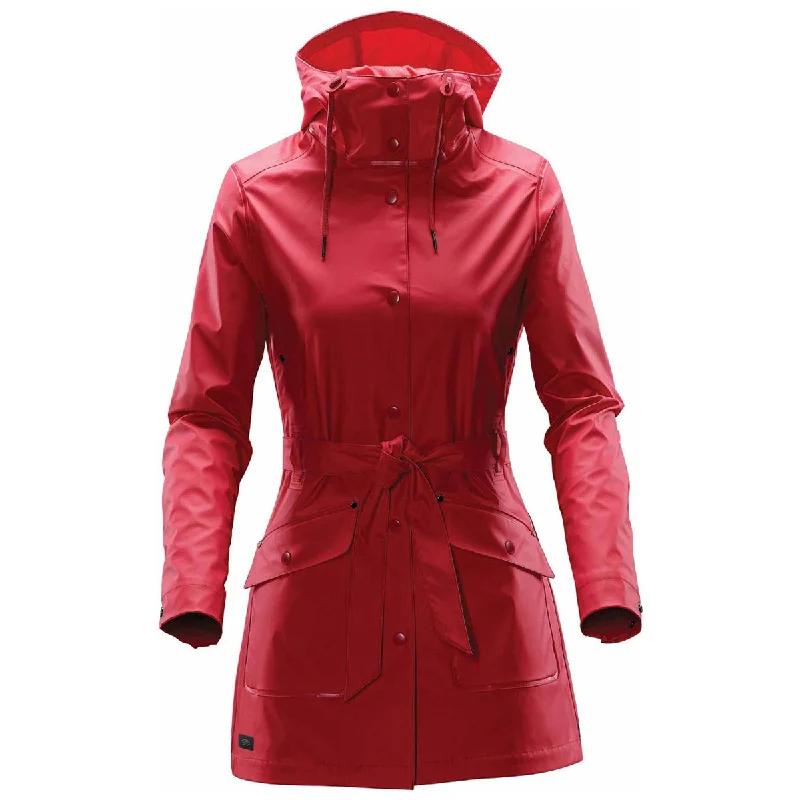 Women's Stylish Professional Garments Stormtech Women's Raspberry Waterfall Rain Jacket