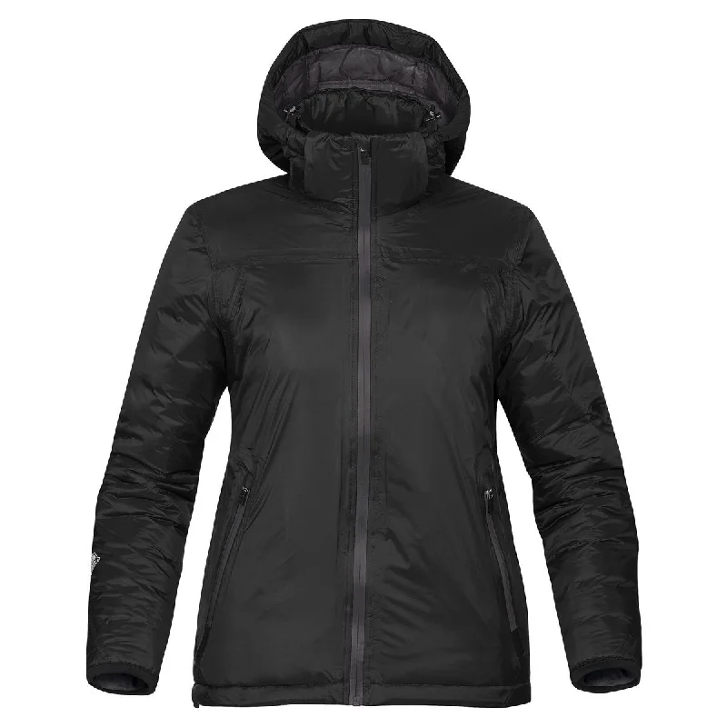 Affordable Women's Apparel Stormtech Women's Black/Dolphin Black Ice Thermal Jacket