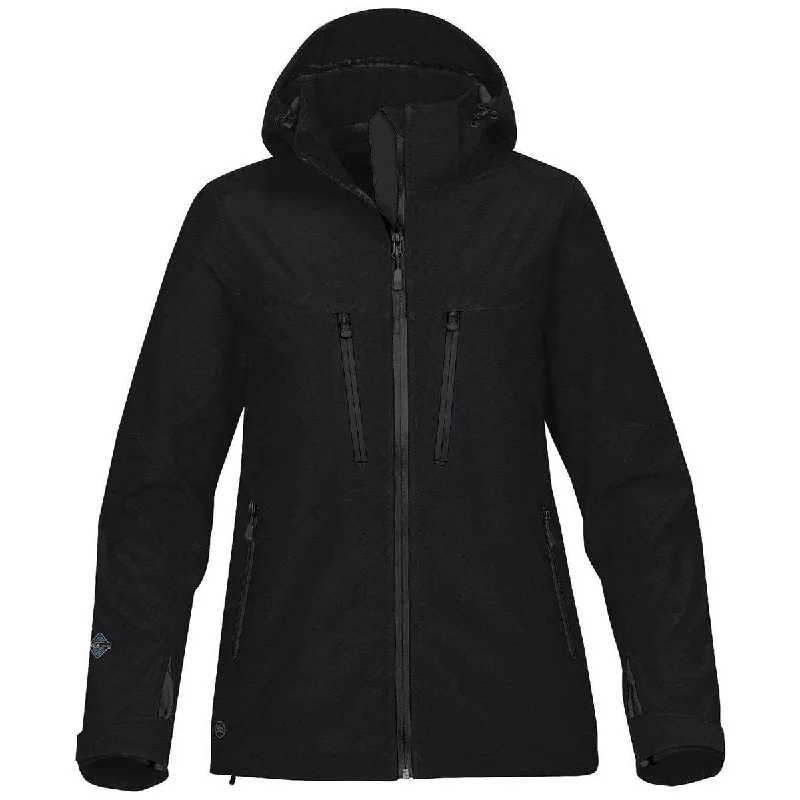 Women's Work Apparel Stormtech Women's Charcoal Twill/Black Patrol Softshell