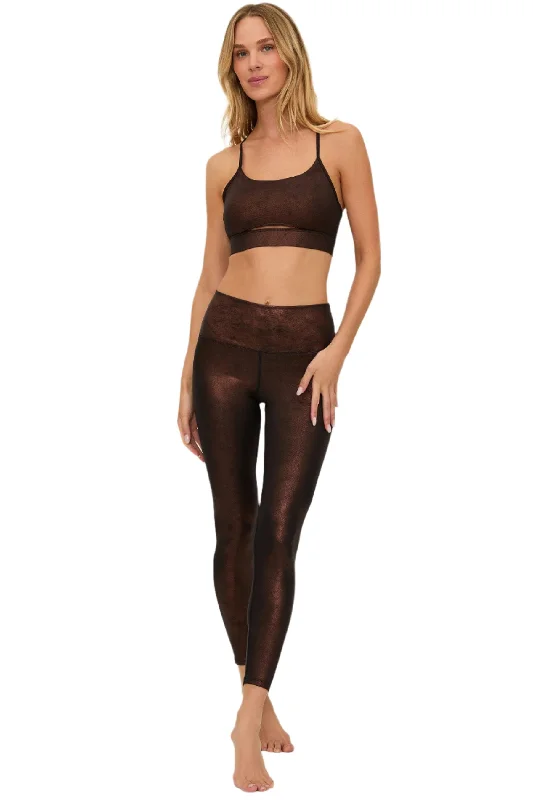 Seasonal Sale Beach Riot Tayler 7/8 Legging Java Glimmer