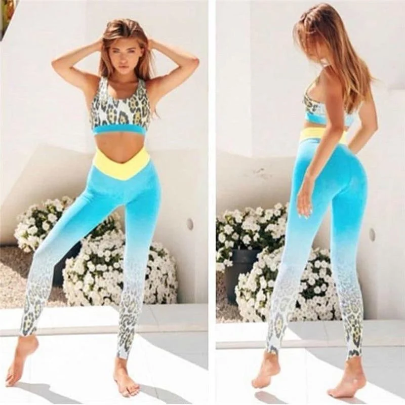 Trendy Women's Outfits for Casual Wear Women Leopard Fitness Leggings