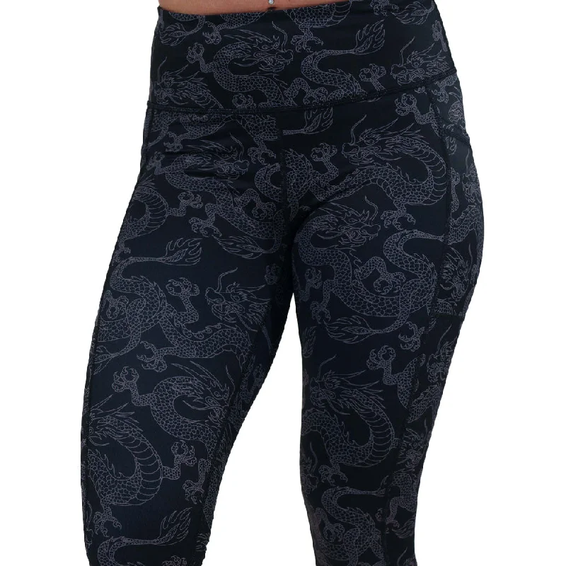 Chic And Comfortable Night Fire Leggings